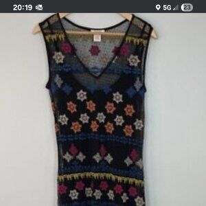 Sundance bohemian embroidered maxi dress